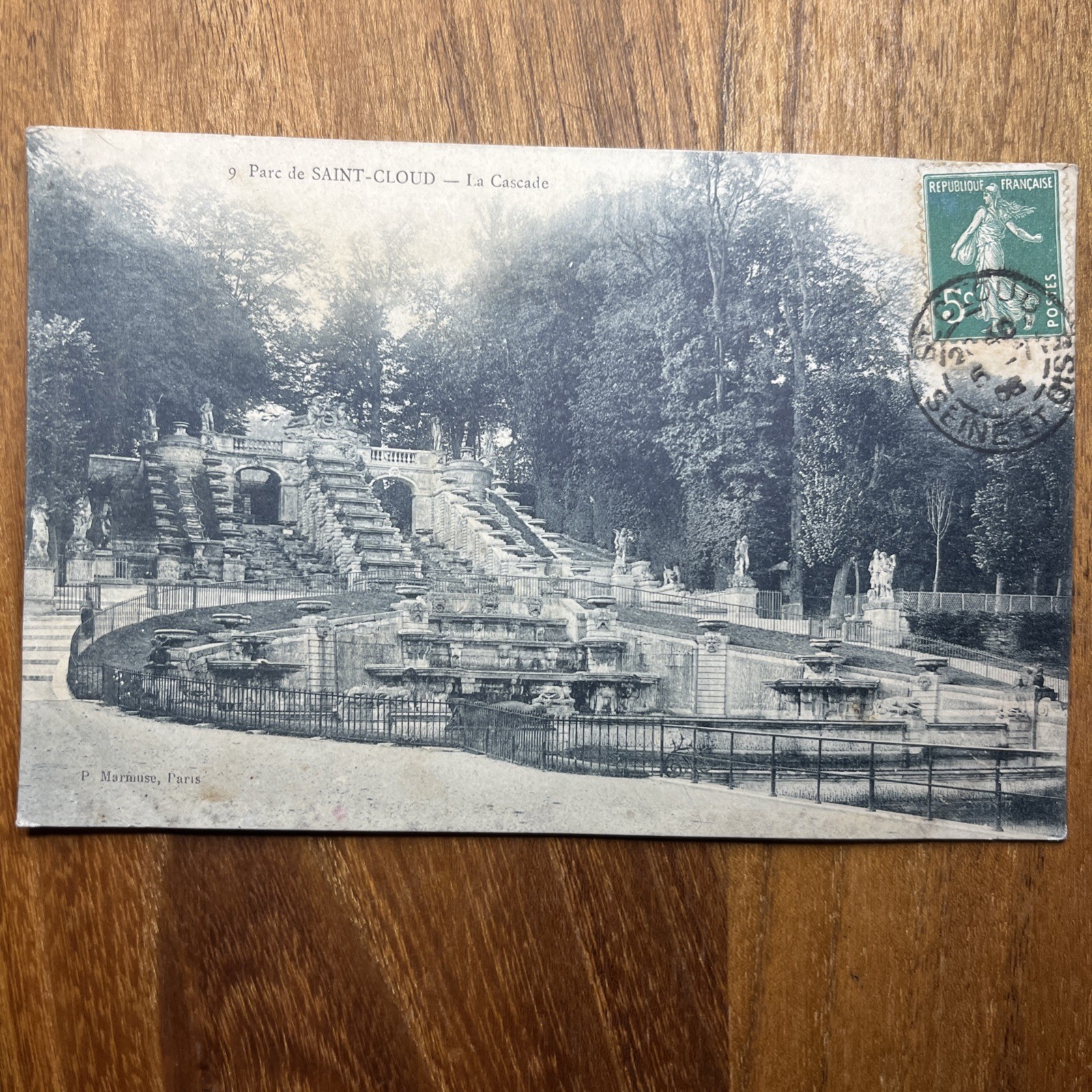 Postcard postcard - Paris - Parc De Saint-cloud