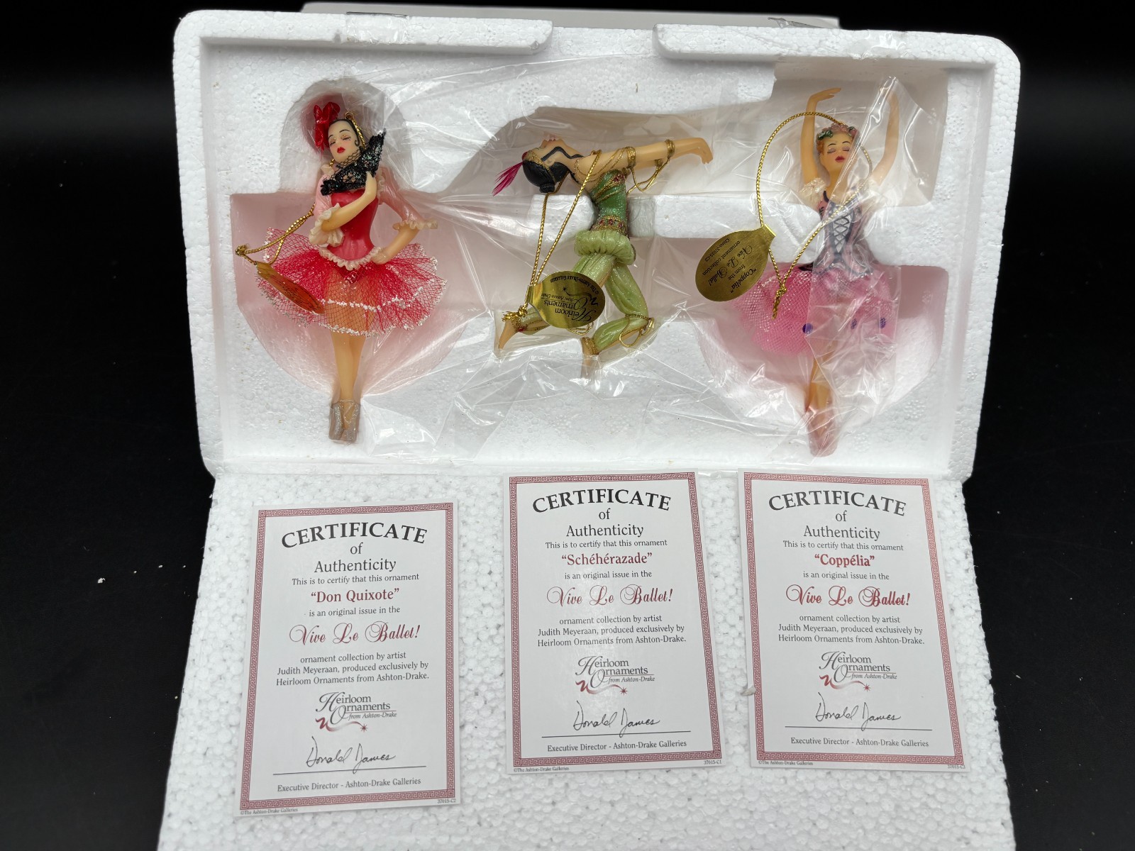 Ashton Drake Heirloom Ornaments \