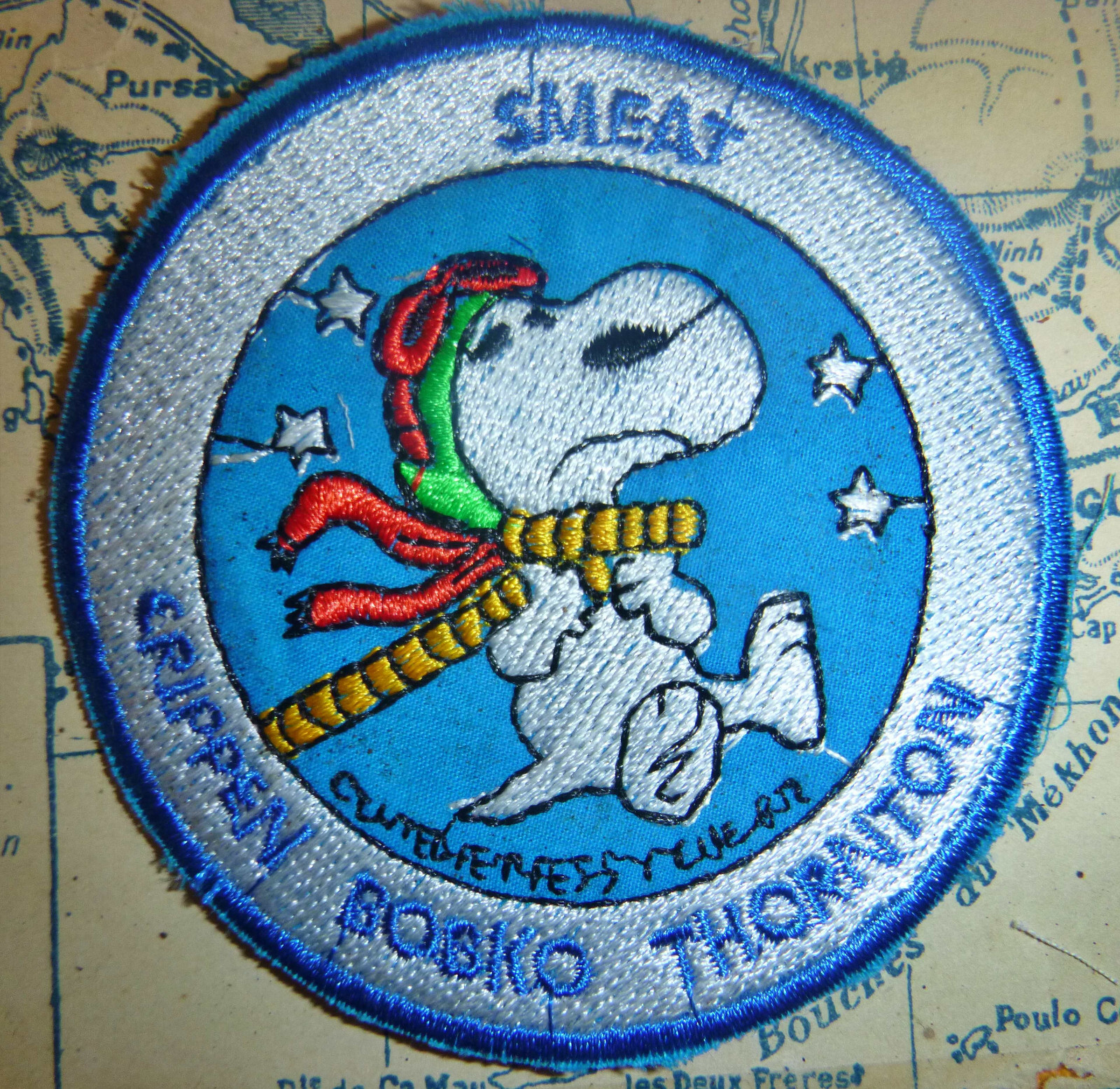 Snoopy Patch - SMEAT - NASA - Crippen, Bobko, Thornton - Space Shuttle - S. xxxx Snoopy Patch - SMEAT - NASA - Crippen, Bobko, Thornton - Space Shuttle - S. xxxx