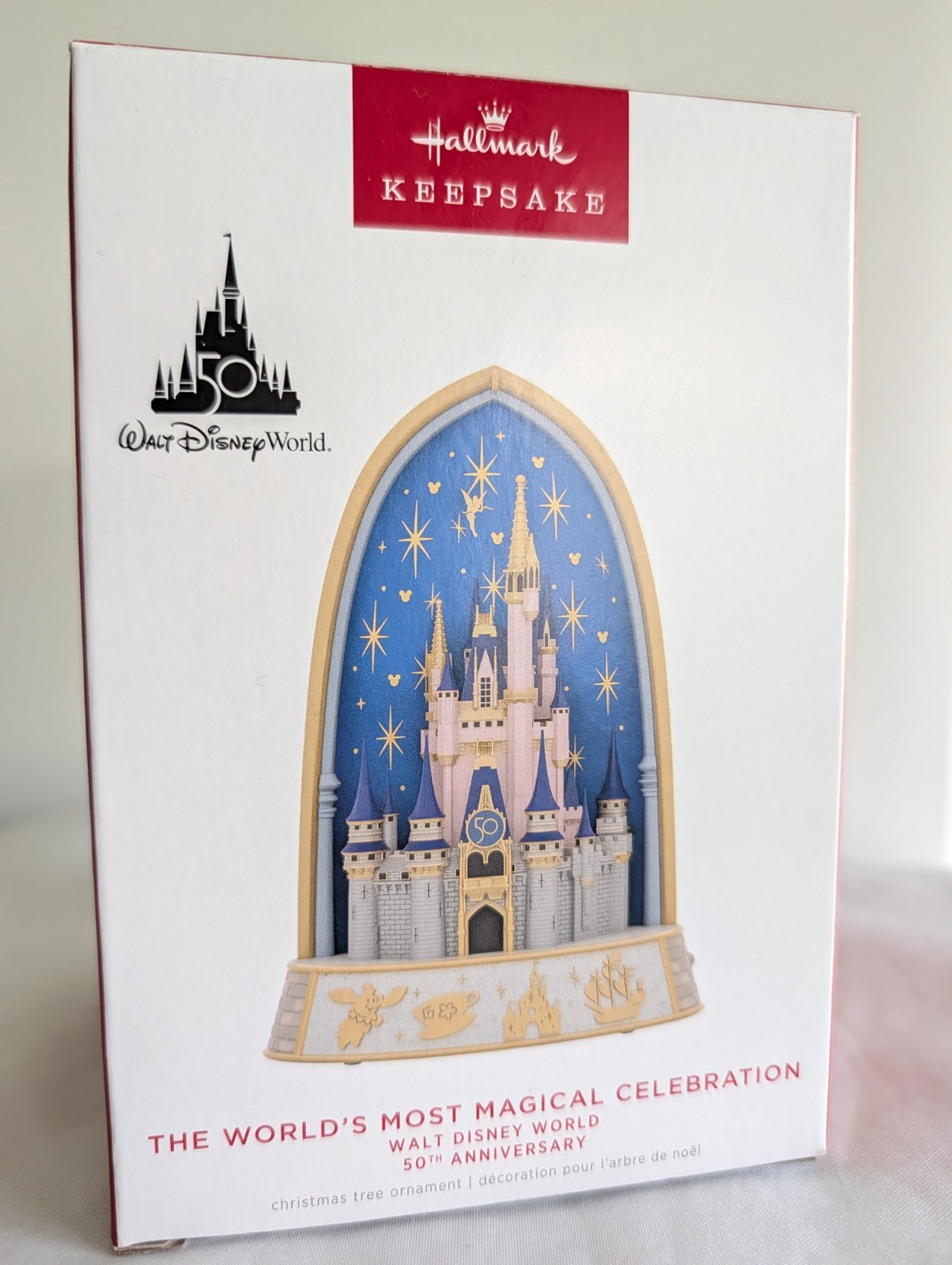 Hallmark 2022 The World’s Most Magical Celebration Ornament Disney World 50th Hallmark 2022 The World’s Most Magical Celebration Ornament Disney World 50th