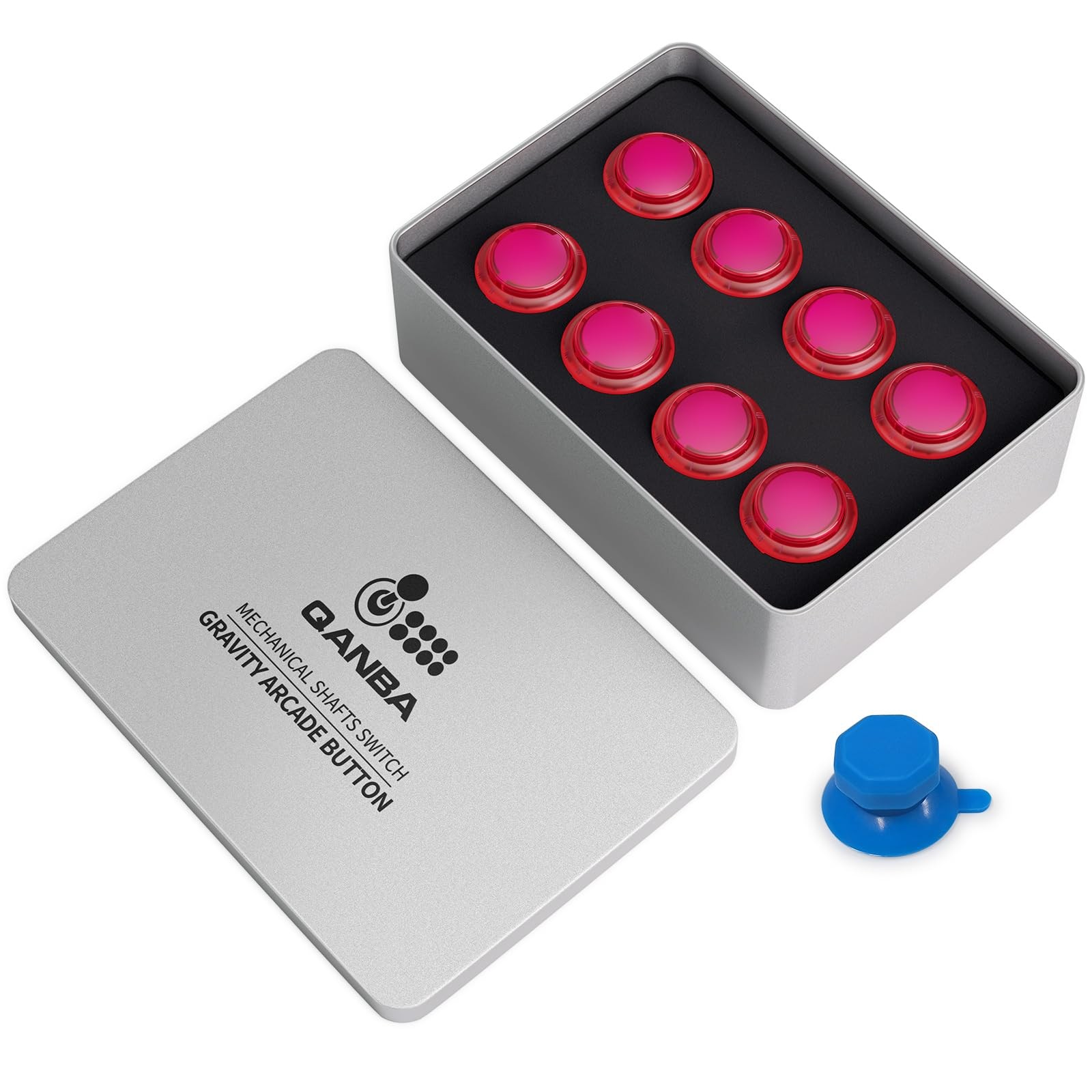 qanba Gravity KT Arcade buttons Mechanical 30mm Snap-in Mechanical Pushbutton... qanba Gravity KT Arcade buttons Mechanical 30mm Snap-in Mechanical Pushbutton...