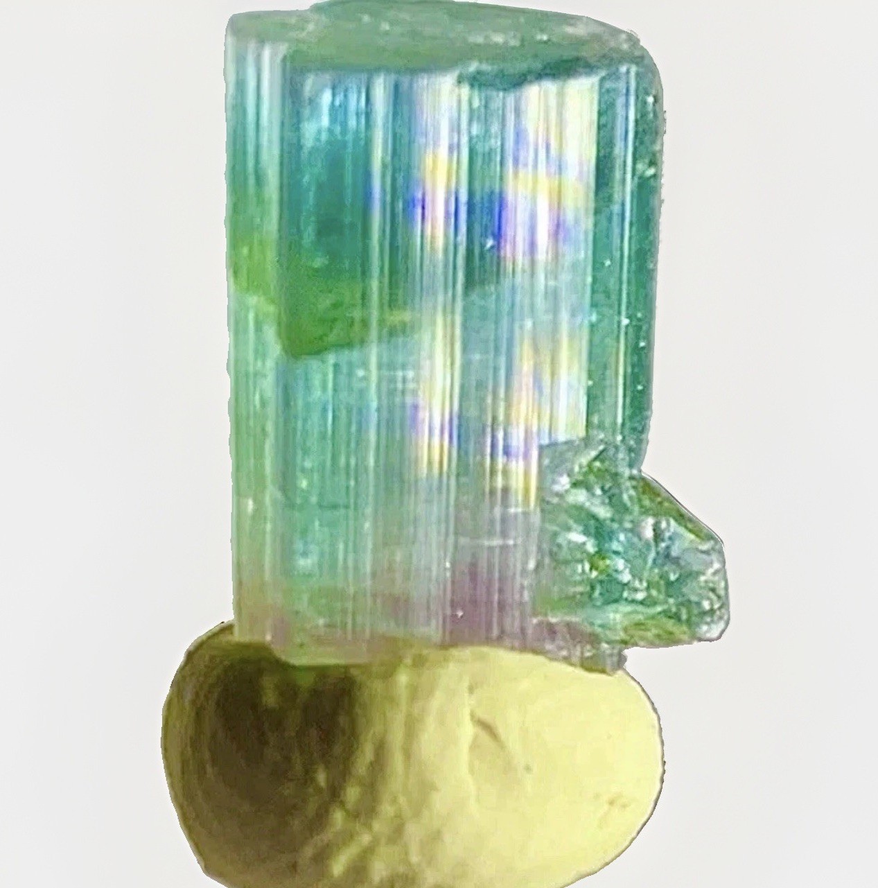 Beautiful Watermelon Tourmaline Crystal Natural Raw Rough Untreated Specimen Beautiful Watermelon Tourmaline Crystal Natural Raw Rough Untreated Specimen