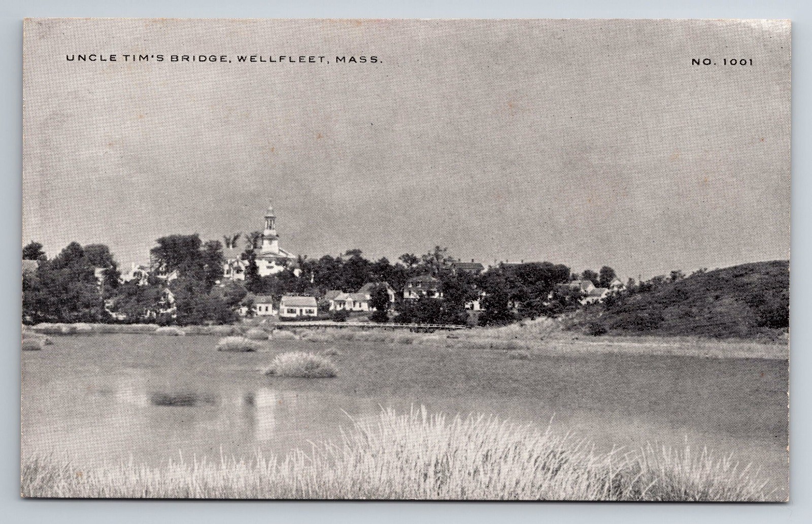 MA, Wellfleet, Uncle Tim's Bridge, Vintage Postcard MA, Wellfleet, Uncle Tim's Bridge, Vintage Postcard