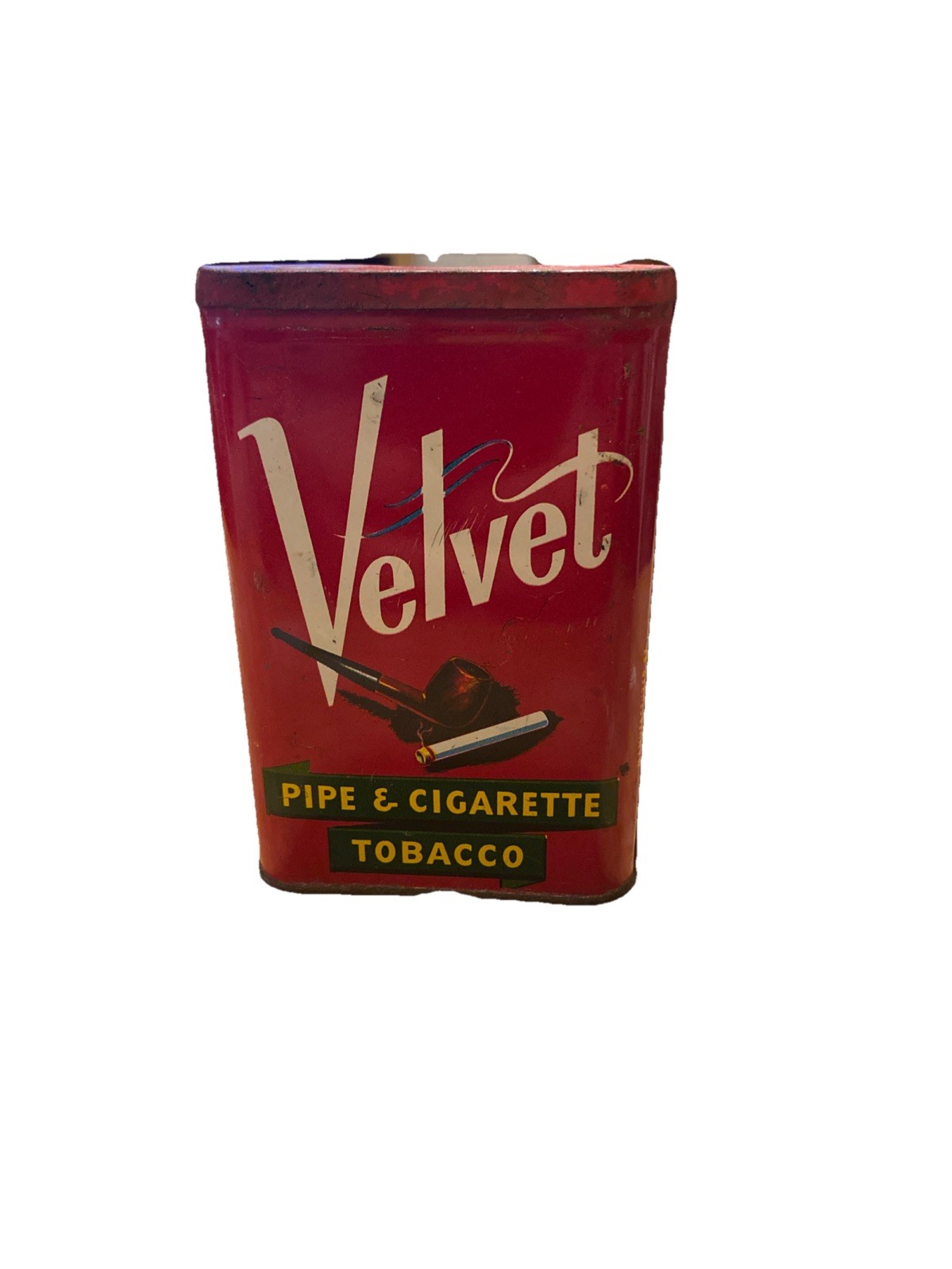 Original 1940s Velvet Tin
