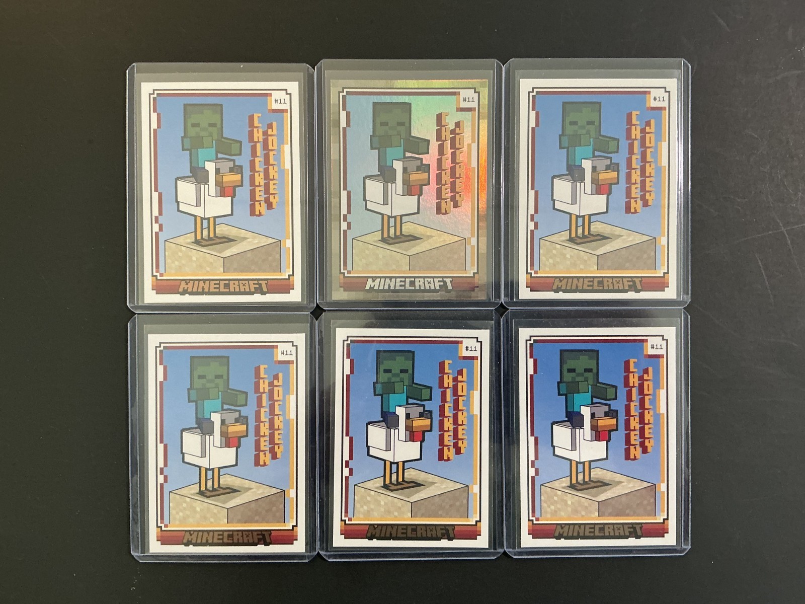2024 Panini Minecraft Card #d Chicken Jockey /475 + 5 base Jockeys NM RARE 2024 Panini Minecraft Card #d Chicken Jockey /475 + 5 base Jockeys NM RARE