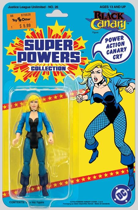 Justice League Unlimited #26 Cover E Black Canary Super Powers PRESALE 12/23/26