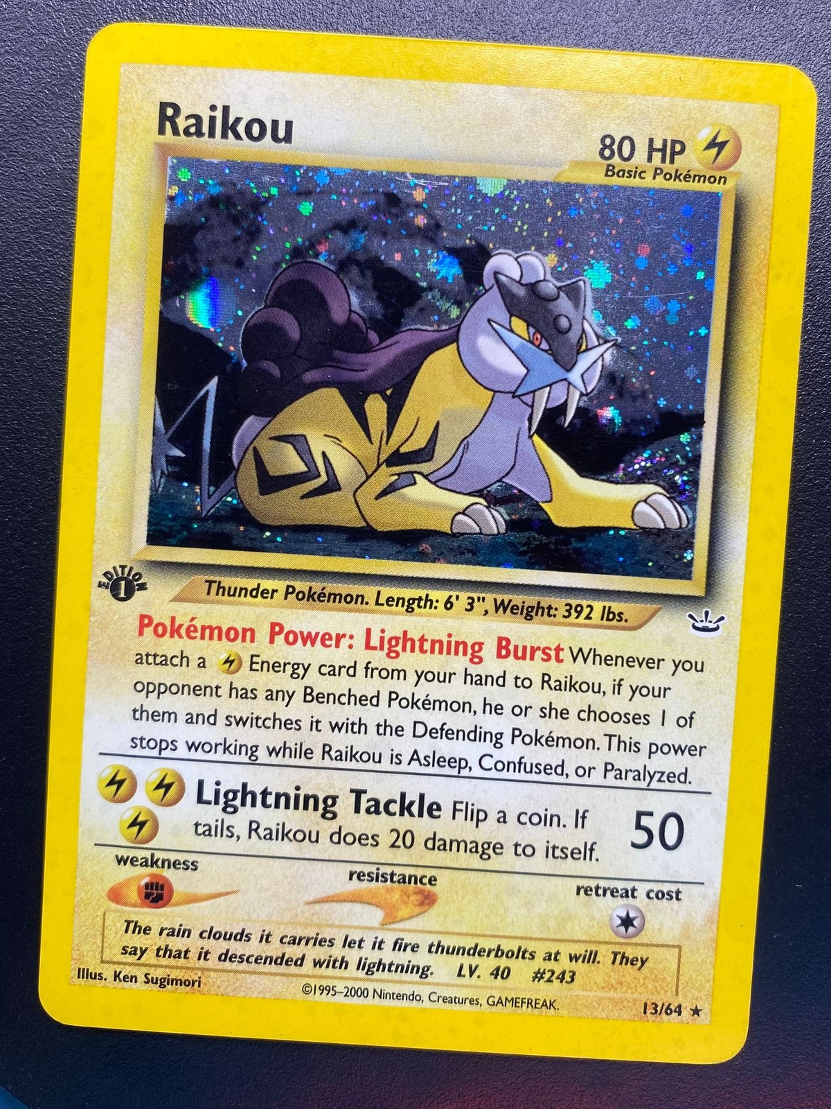 Raikou - n3 · Neo Revelation 13/64 - English - Slightly Played