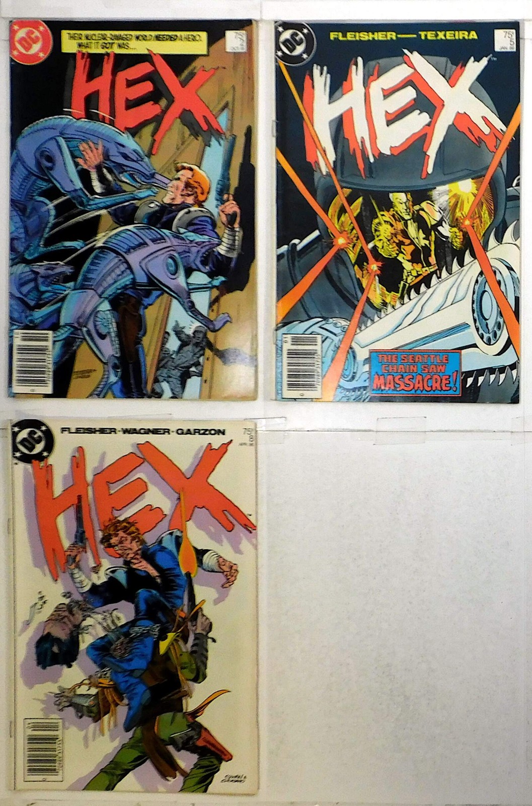 Hex Lot of 3 #2, 5, 8 (1985) DC Comics 1st Print Comic Books Hex Lot of 3 #2, 5, 8 (1985) DC Comics 1st Print Comic Books