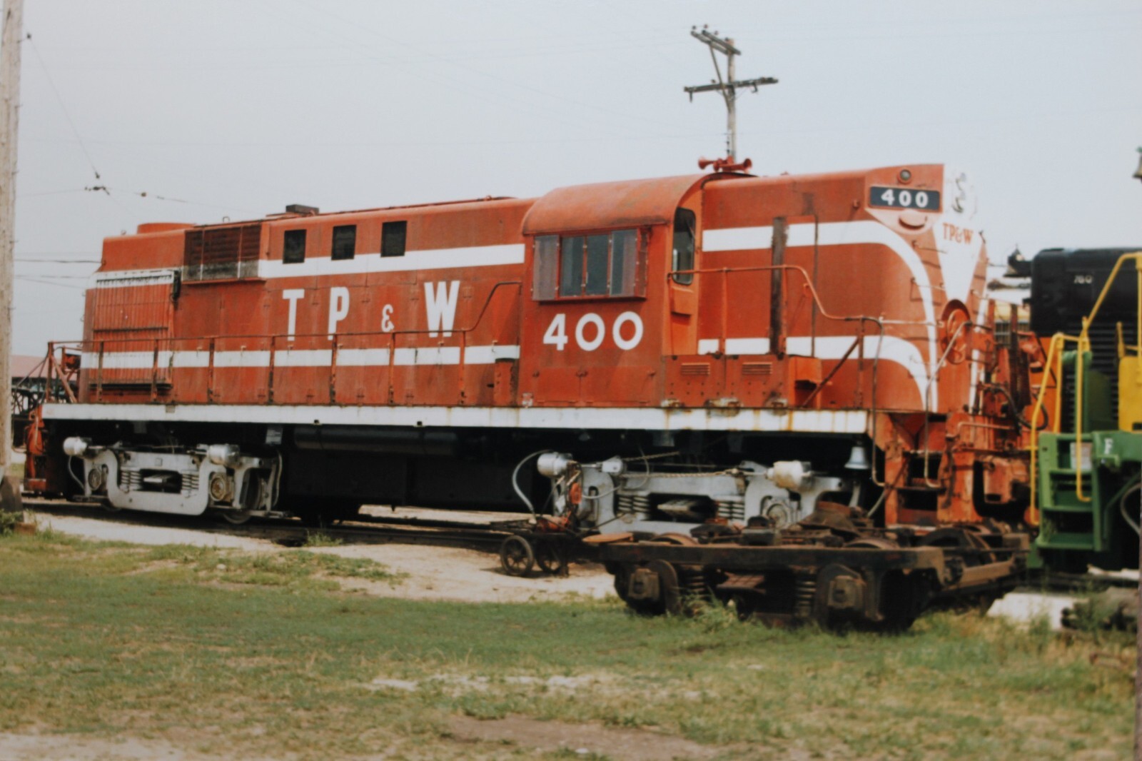 TP&W 400, Alco RS-11, built 1958 at Union, IL 1988 5 x 7 Photo TP&W 400, Alco RS-11, built 1958 at Union, IL 1988 5 x 7 Photo