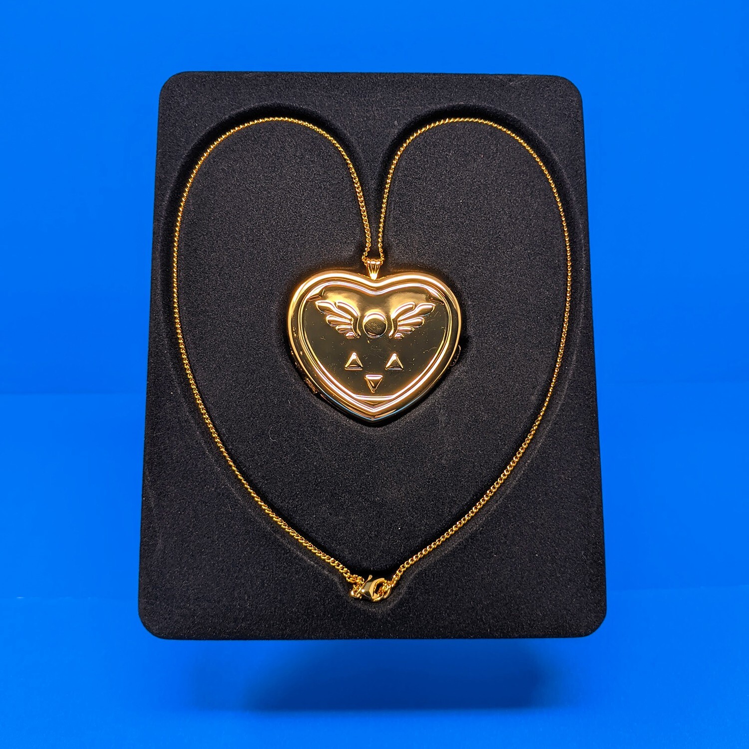 Undertale Limited Edition Heart Shaped 14K Gold Musical Locket Necklace Official Undertale Limited Edition Heart Shaped 14K Gold Musical Locket Necklace Official