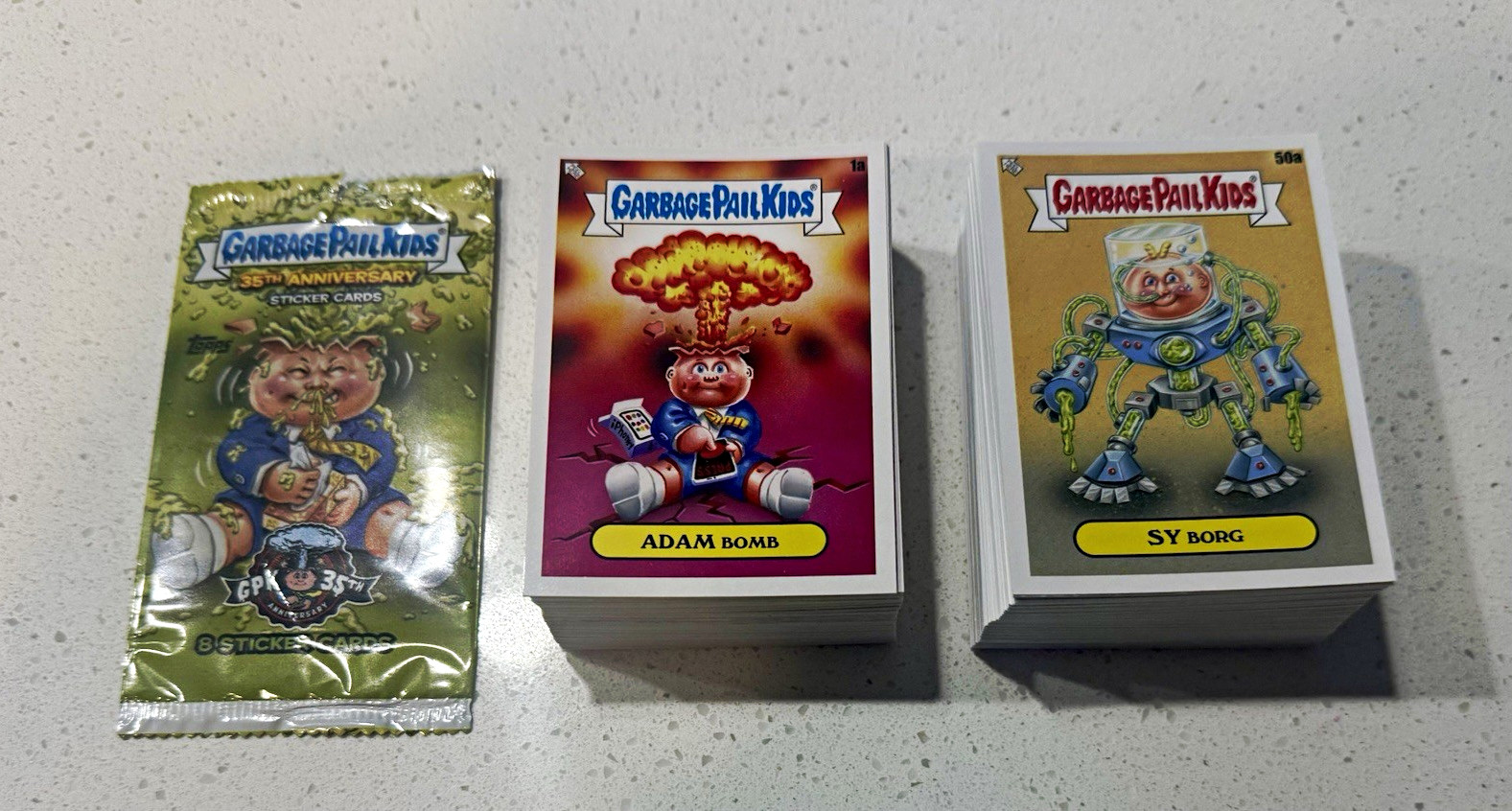Topps Garbage Pail Kids 35th Anniversary 200 Card Complete Set