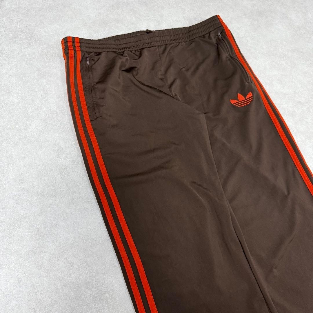Adidas Men Vintage Track Pants Brown Orange 1 Limited Edition Sportswear Icon wi Adidas Men Vintage Track Pants Brown Orange 1 Limited Edition Sportswear Icon wi