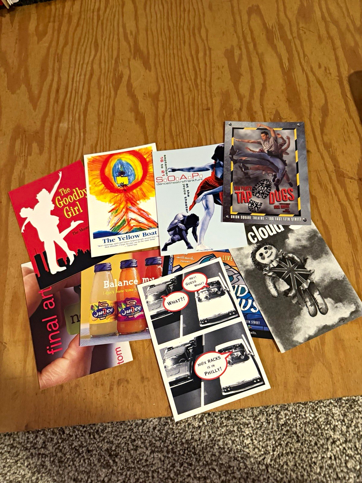 Lot of over 500 promotional and advertising postcards read description please
