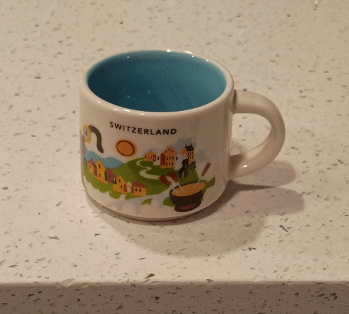 Starbucks Switzerland You Are Here Series Mug 2 Oz. 2020