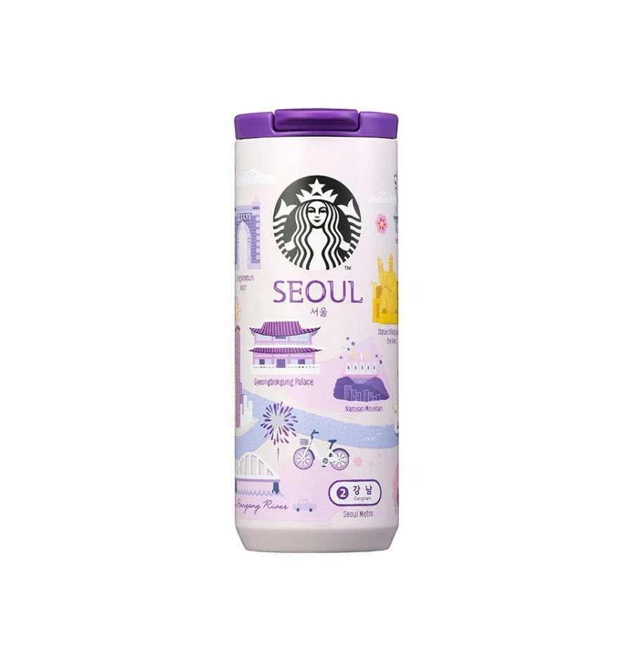 STARBUCKS Korea 2025 Regional Collection MD Tumbler 355ml / Seoul Busan Jeju