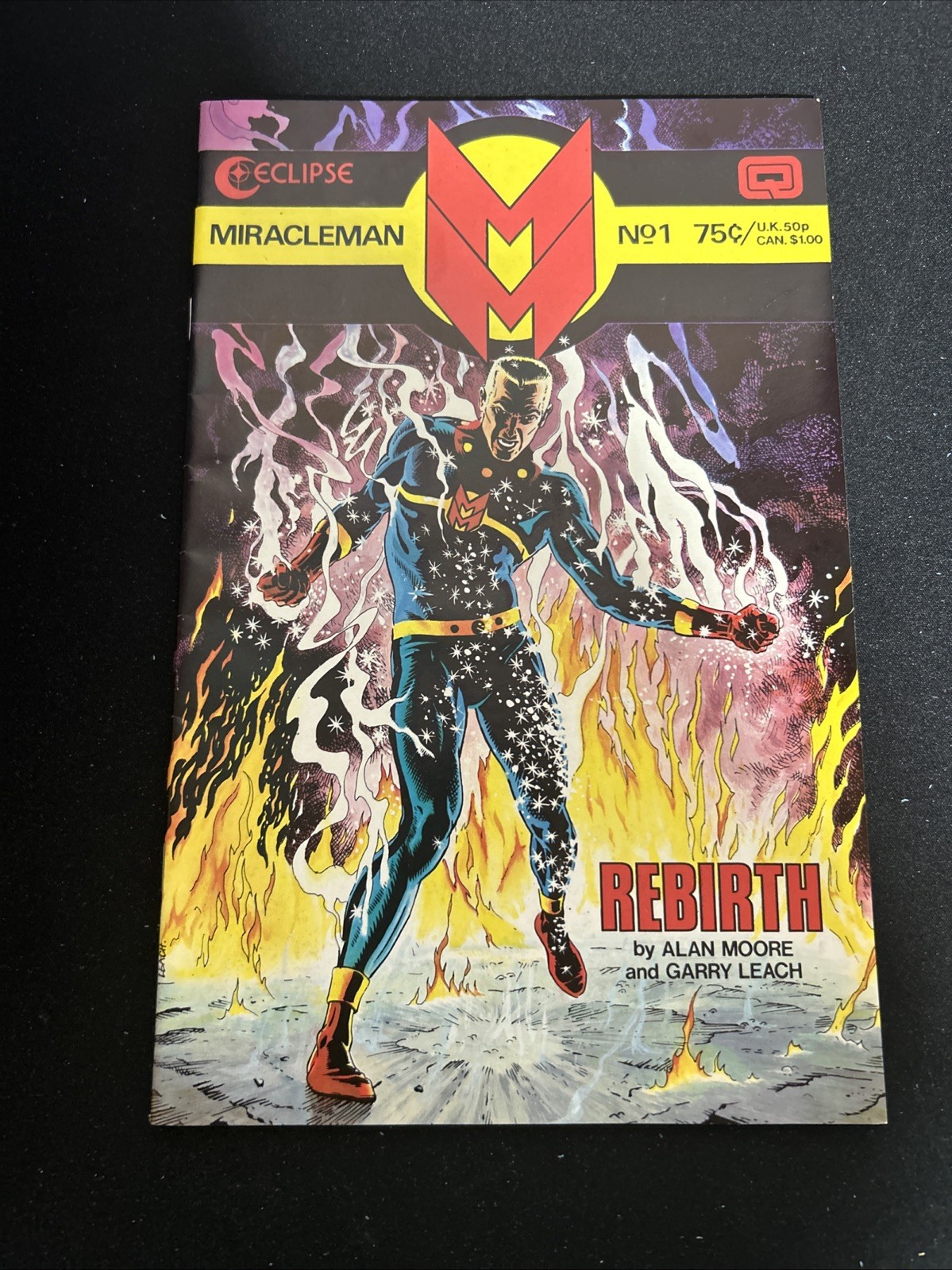 Miracleman #1 1985 Eclipse Comics Alan Moore Garry Leach Rebirth