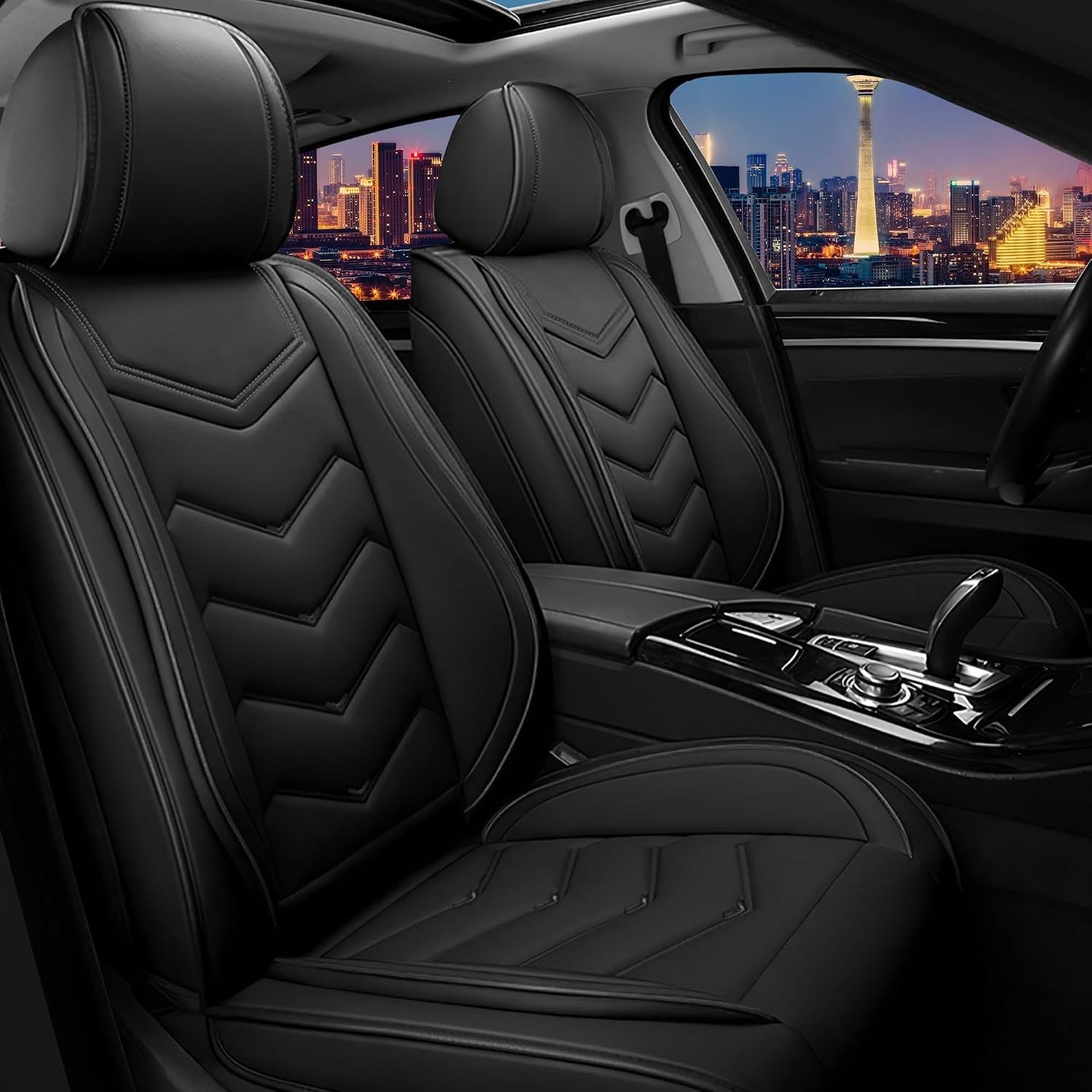 CTDS Car Seat Covers for Honda Civic 2000-2026, Stylish Sport Seat Cover, Pre...