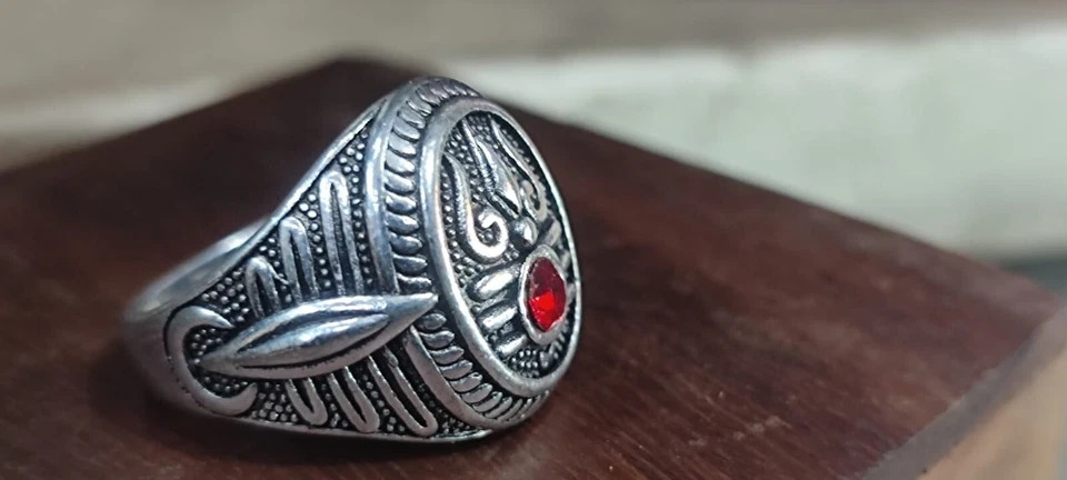 Om Bhairava Tantra Ring occult power Mass wealth prosperity Blessed Life