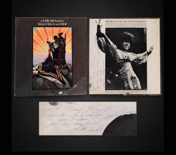 LITTLE RICHARD SIGNED 1971 LP — PERSONALLY INSCRIBED TO ANN-MARGRET 
