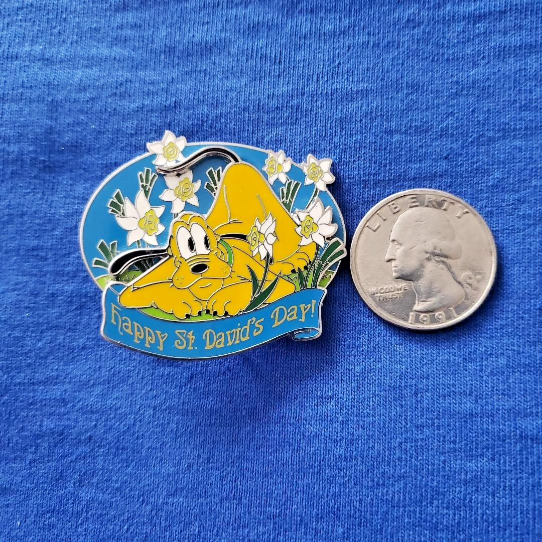 DS - Pluto - St David\'s Day DISNEY PIN