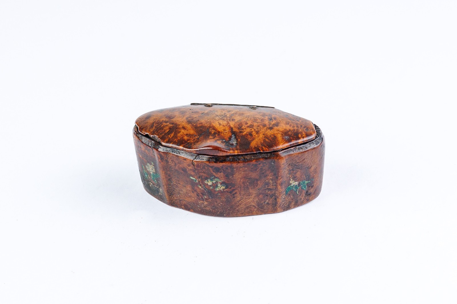 Antique Victorian Leather 'Hooks & Eyes' Notions Box, London, 19th C. Antique Victorian Leather 'Hooks & Eyes' Notions Box, London, 19th C.