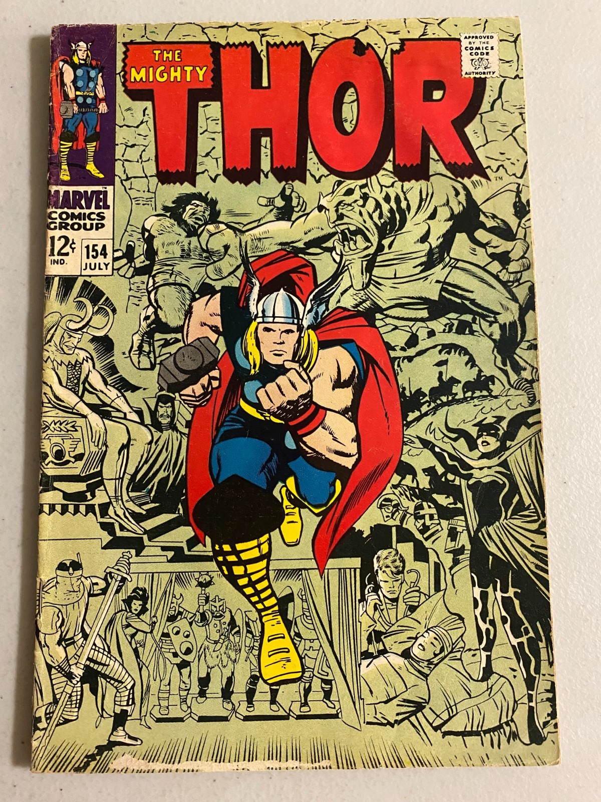 Thor #154 1st Mangog appearance 4.0 (1968) Thor #154 1st Mangog appearance 4.0 (1968)