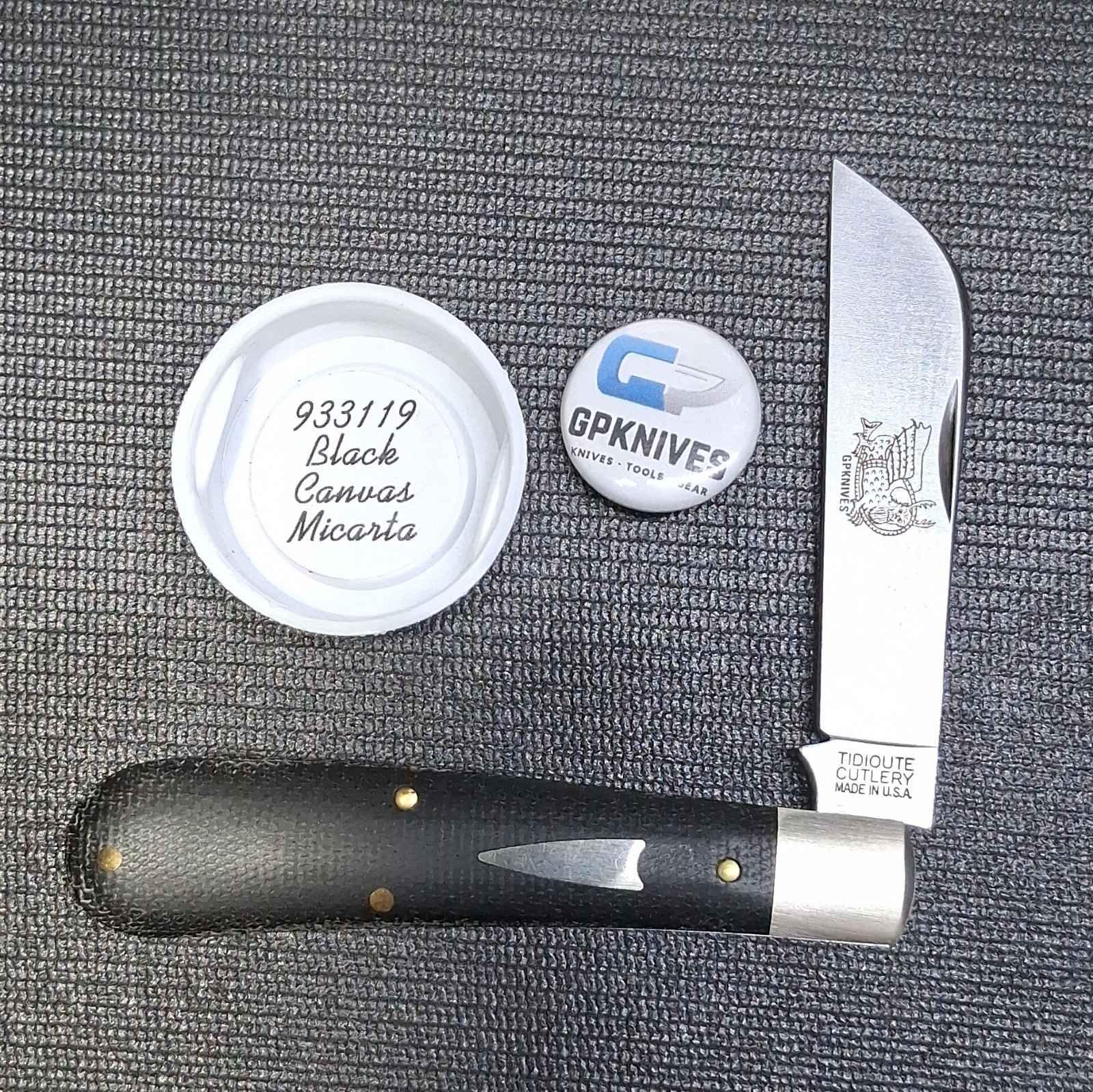 Tidioute Cutlery 933119 Sheepsfoot GPK Special Factory Order 1of102