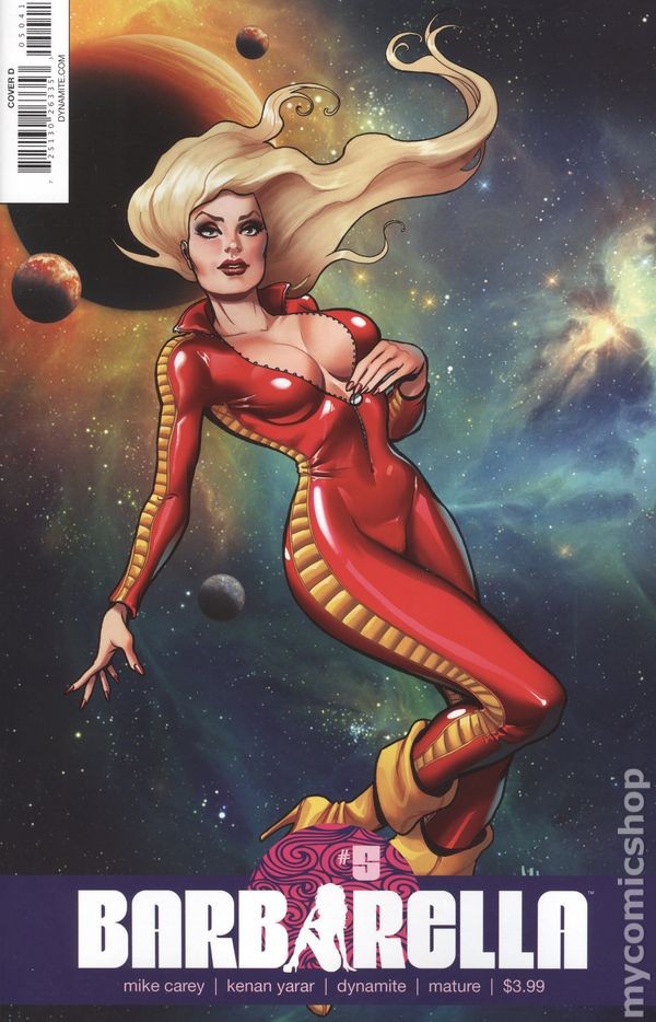 Barbarella #5D Sanapo Variant VF 2018 Stock Image