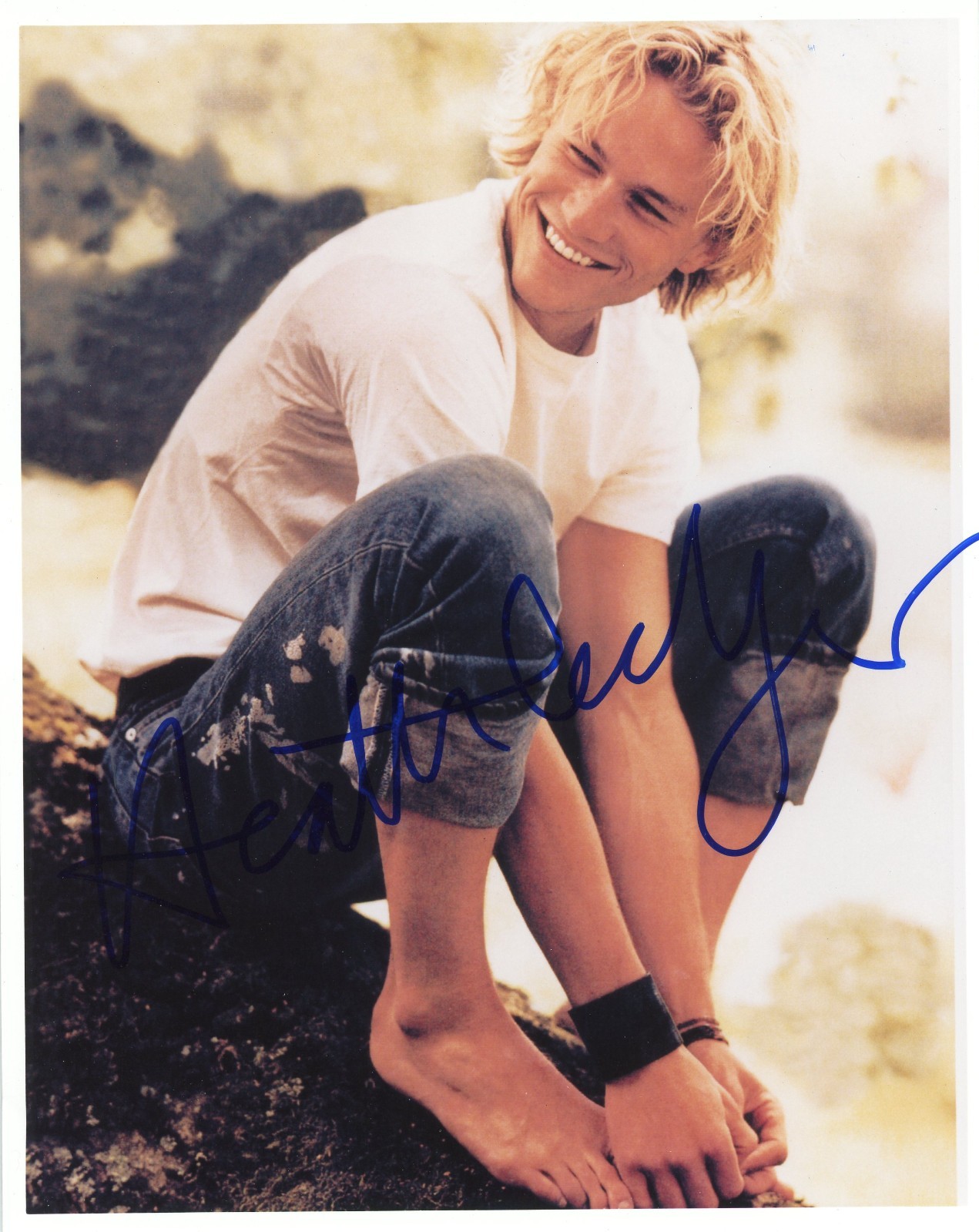 Heath Ledger ~ Signed Autographed Photograph ~ JSA LOA Heath Ledger ~ Signed Autographed Photograph ~ JSA LOA