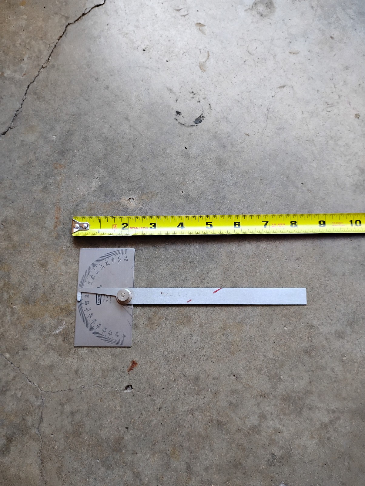Vintage Craftsman # 4029 machinists protractor