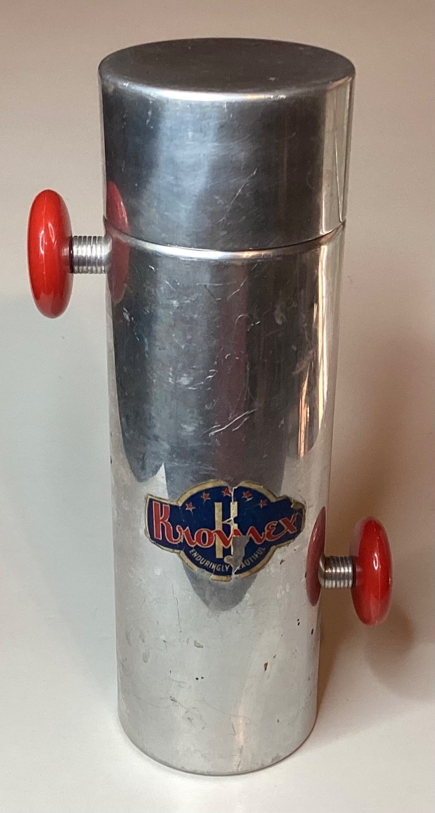 VTG KROMEX KONGA COCKTAIL SHAKER- ENDURINGLY BEAUTIFUL MCM BAR ART