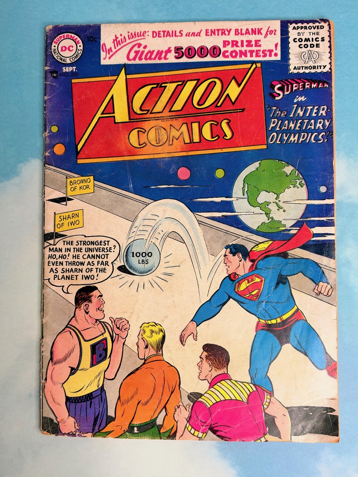 Action Comics #220 - Superman - 1956 - GD