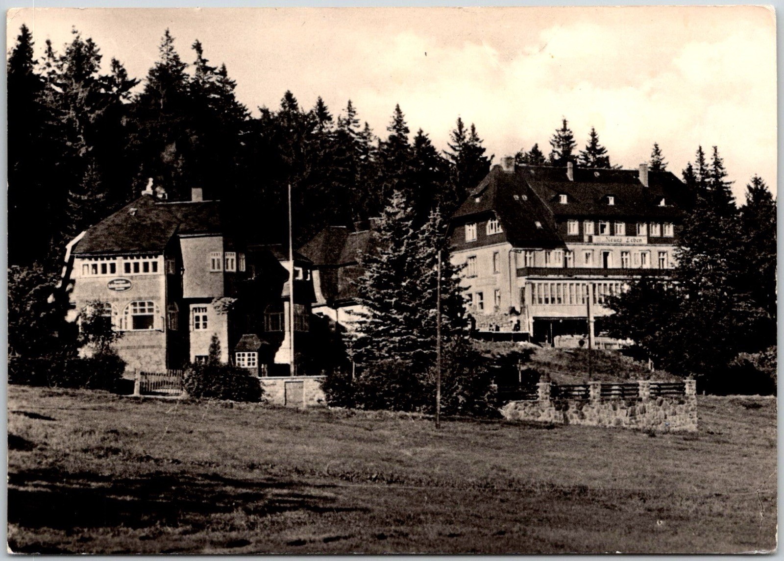 Hotel Restaurant Zum Stern Bad Wildungen Germany C.1910s Sepia Antique Postcard