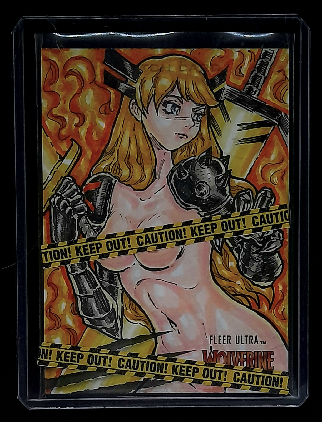 Magik Sketch Card Wolverine Fleer Ultra 1/1 Very RareAftermarket Magik Sketch Card Wolverine Fleer Ultra 1/1 Very RareAftermarket