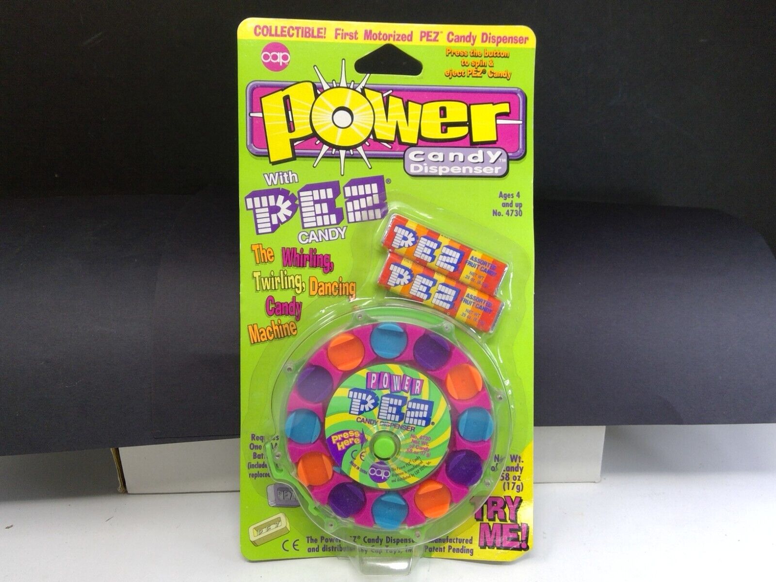 1996 Pez Power Candy Dispenser - NIP