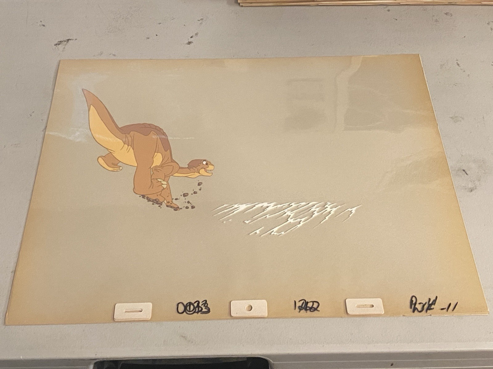 Land Before Time Original Movie Cel 1988