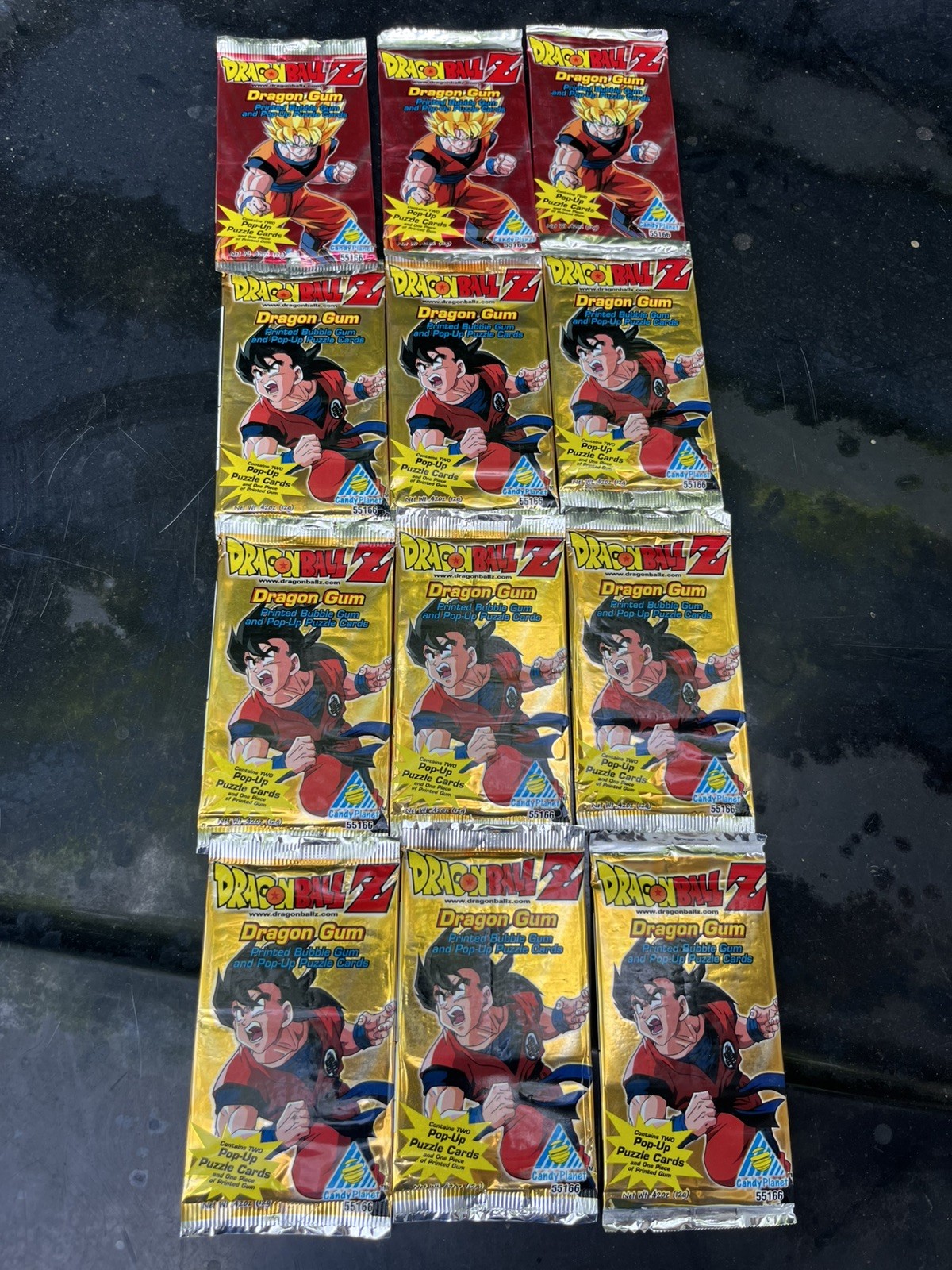 Vintage DRAGON BALL Z CARD PACK : 2000 Dragon Ball Z Dragon Gum Candy Planet