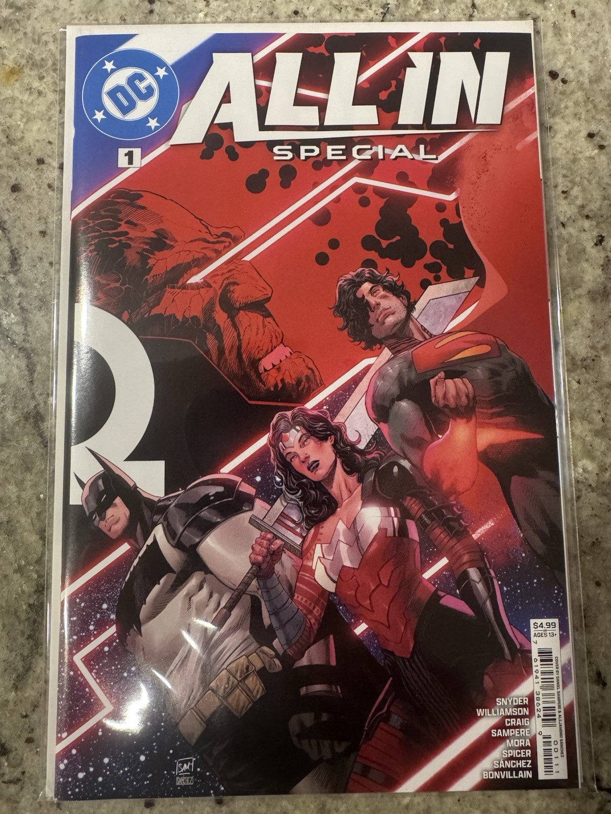 2024 DC ALL IN SPECIAL #1  Cover A 1st Print  1st App. Absolute Batman  NM