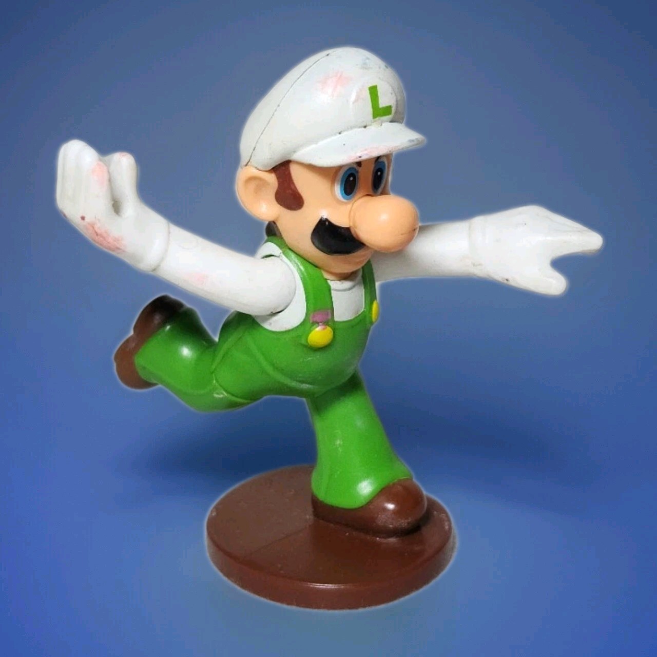2018 McDonald\'s Happy Meal Super Mario Bros Luigi Fireball Tosser Toy #7