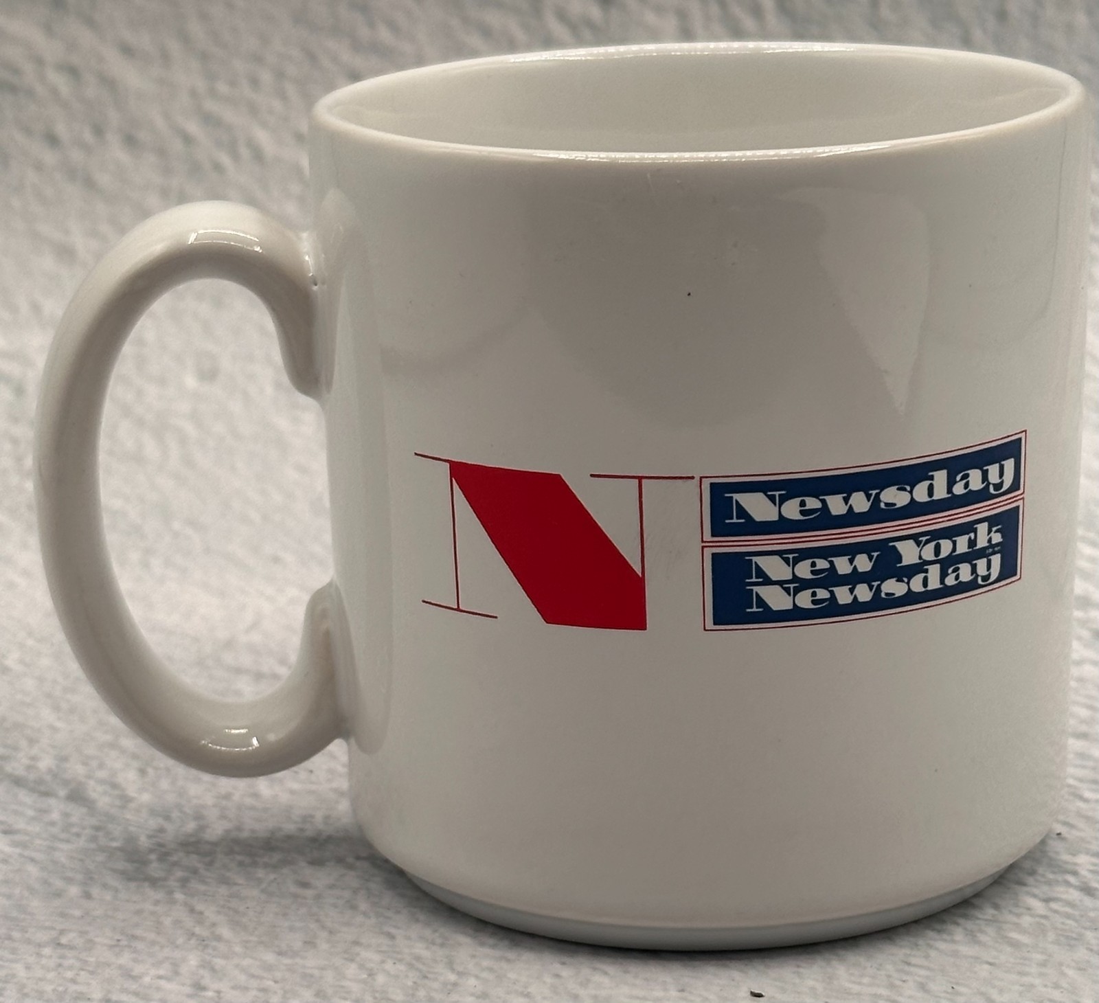 Vintage Newsday New York Newsday Employee Coffee Mug Newspaper Collectible