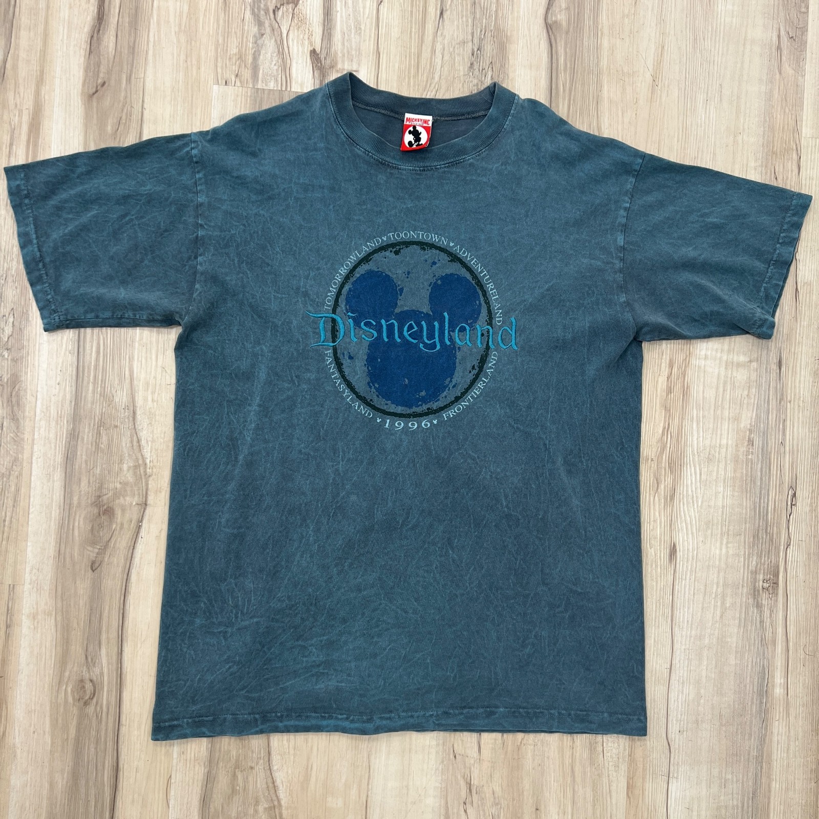 1996 Mickey, INC Disneyland T-Shirt Size Medium - M