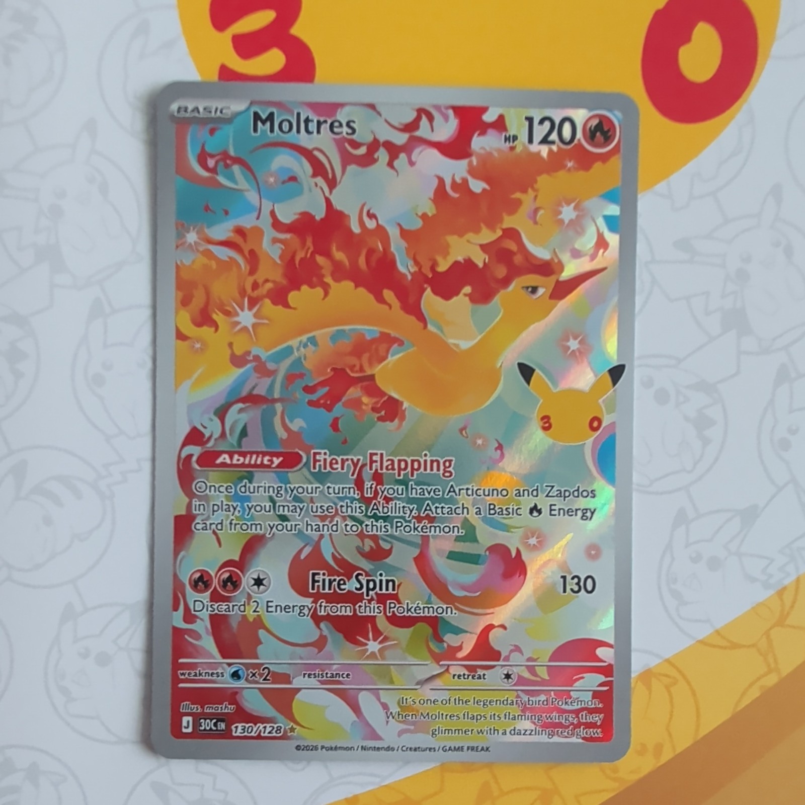 Moltres 130/128 - 30th Celebration - item 3