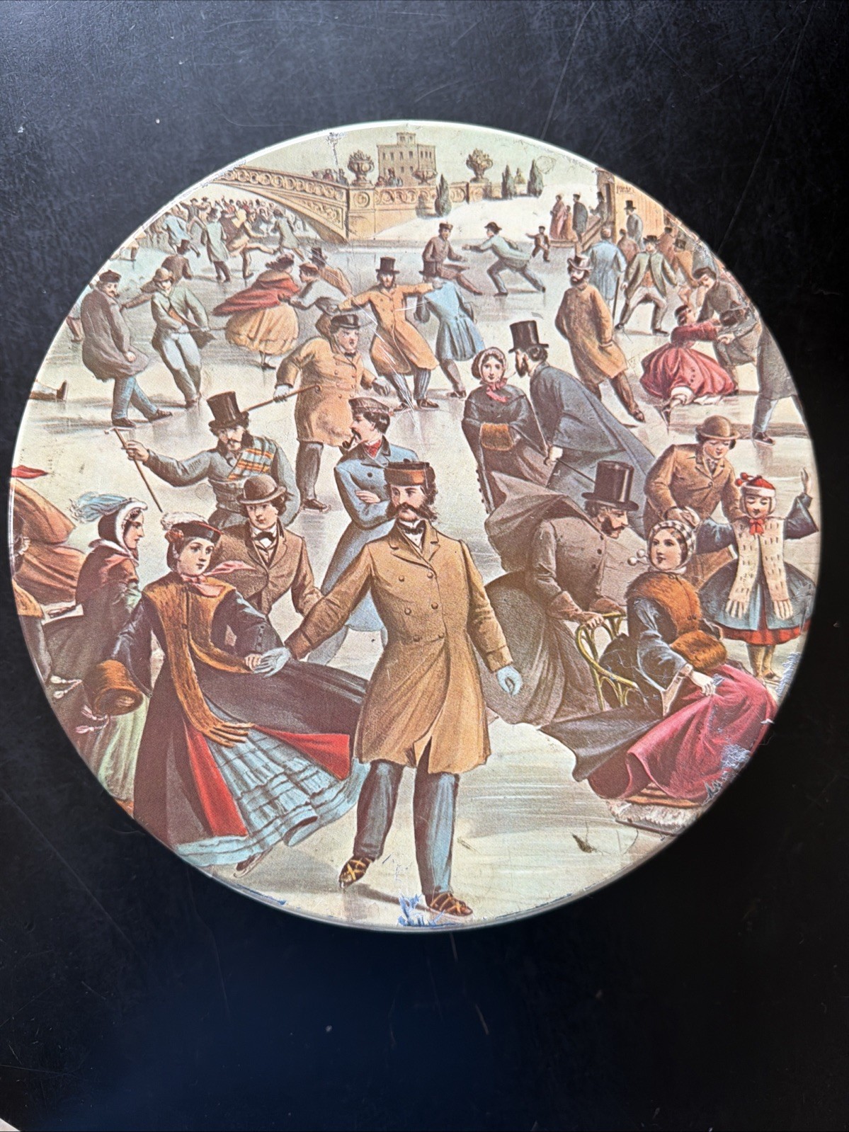 Vintage Maurice Lenell Cookies Chicago Tin – Homer \