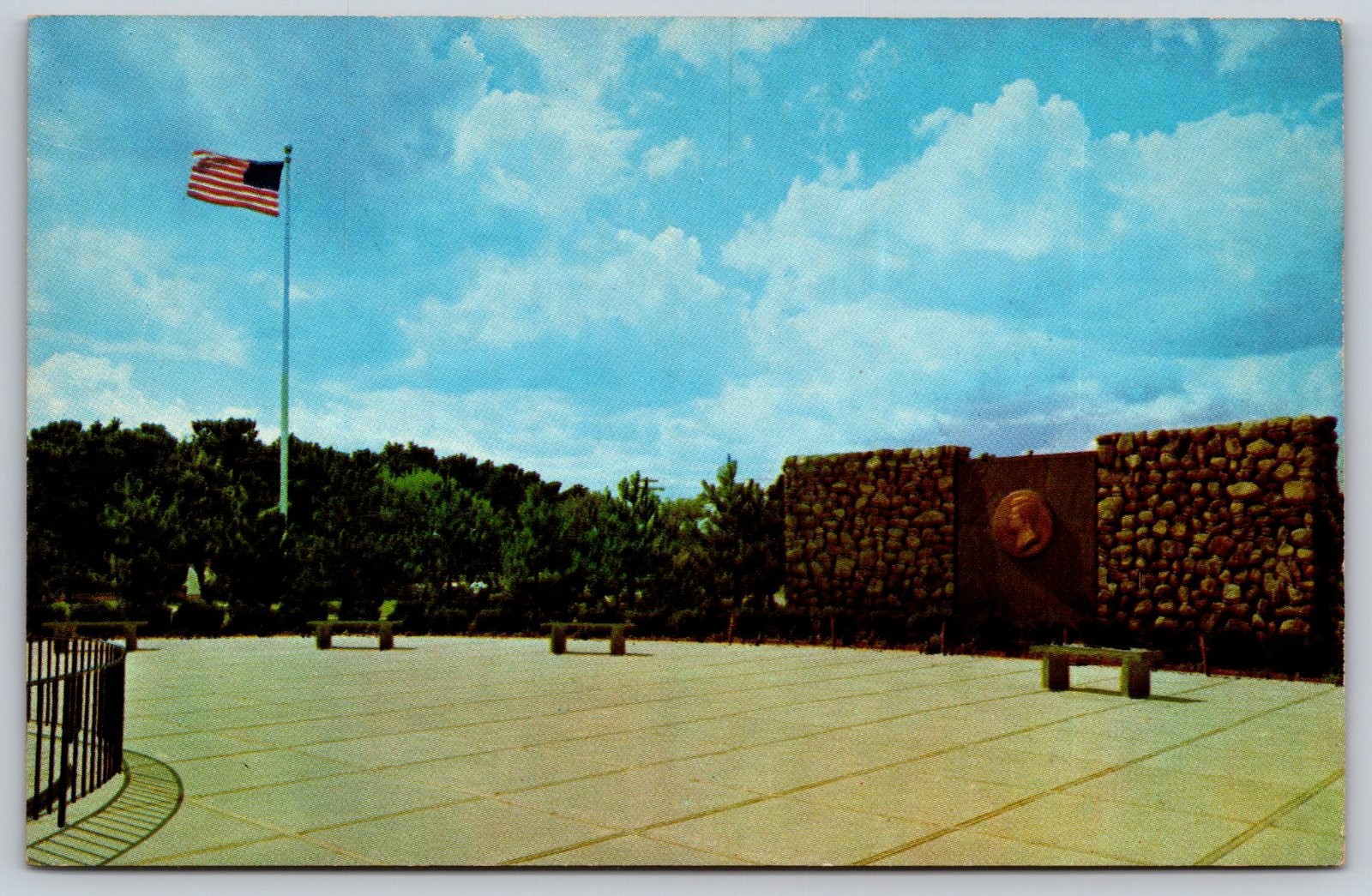 John F. Kennedy Memorial Hyannis Massachusetts Postcard PC301
