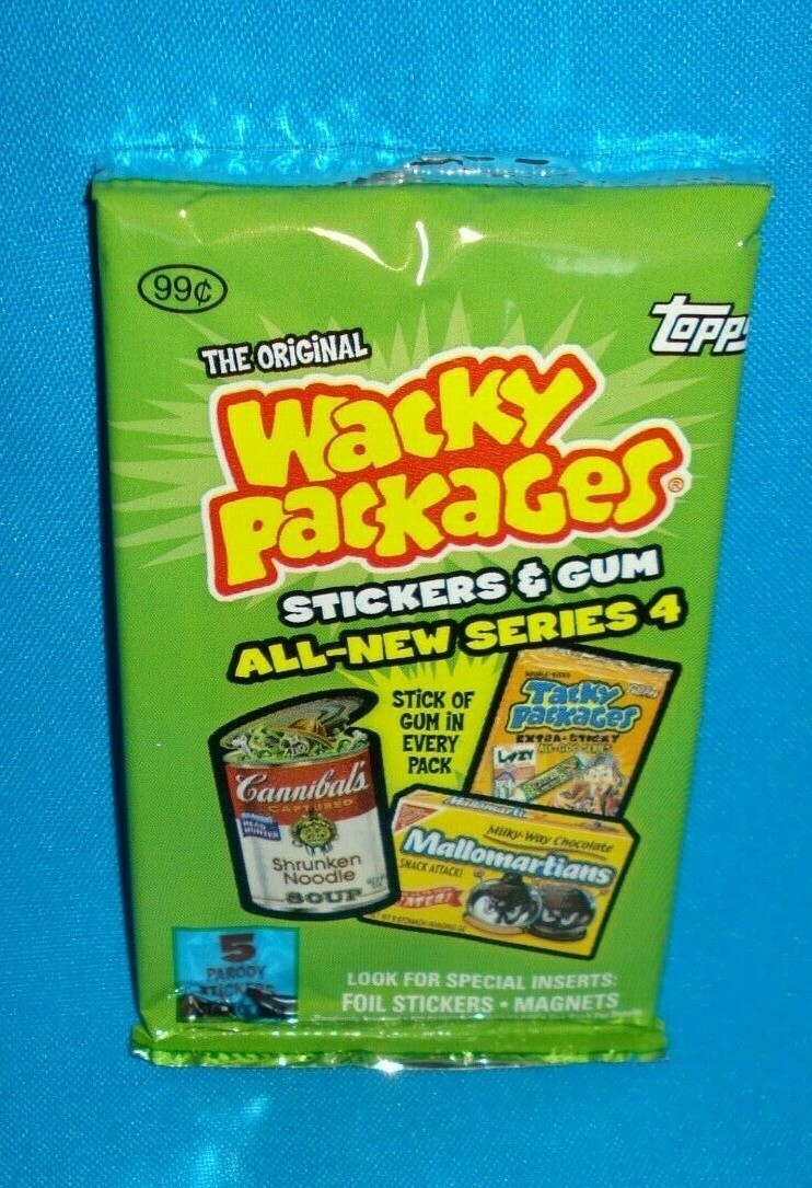 Topps Wacky Packages Stickers 2006 Series 4 New