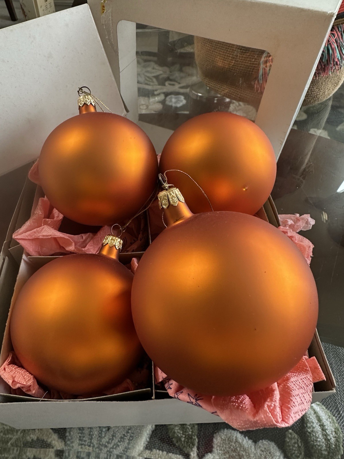 VTG Rare Matte Orange Jumbo 4\