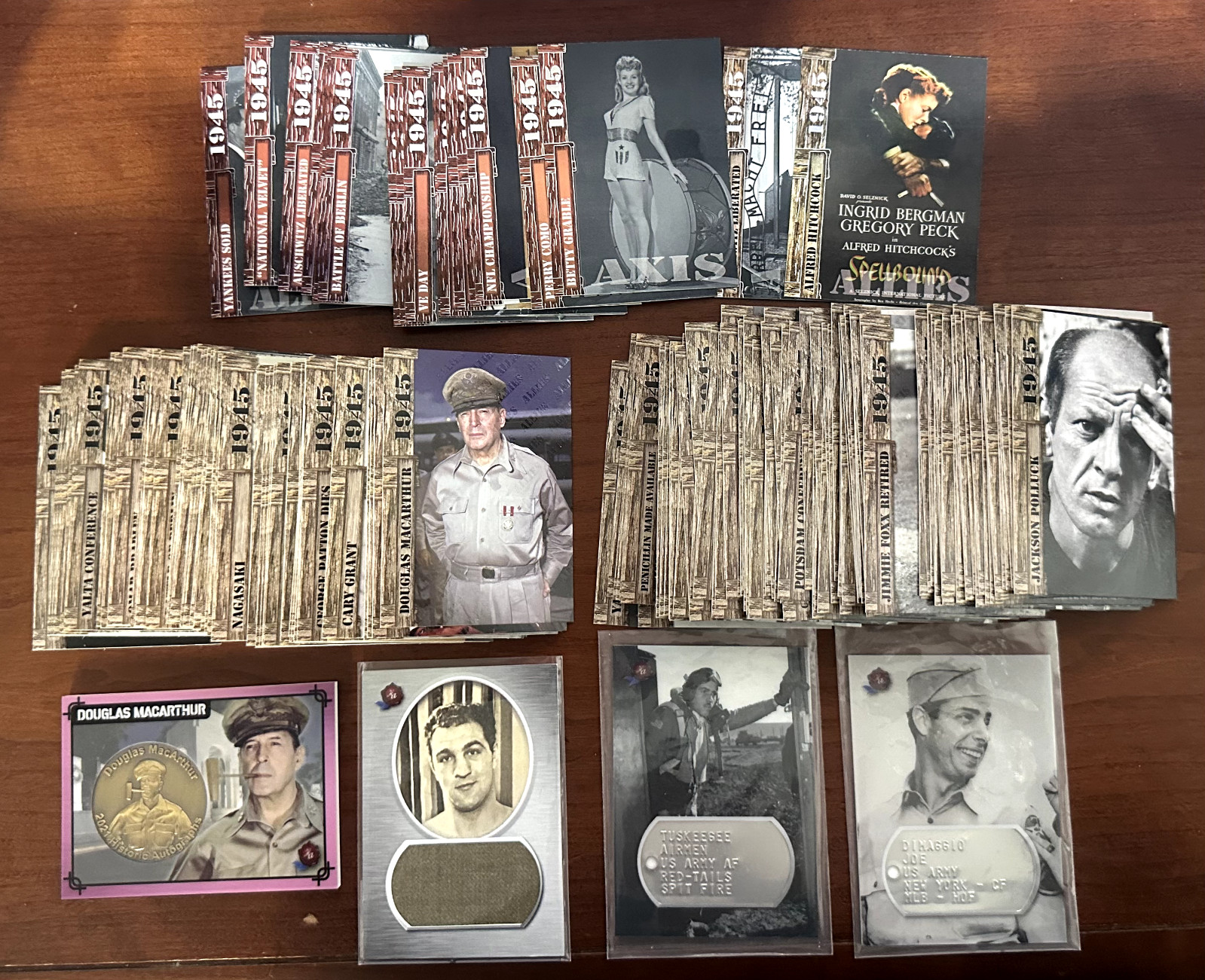 2021 Historic Autographs End of the War 1945 - Axis and Allies - Alloy -You Pick