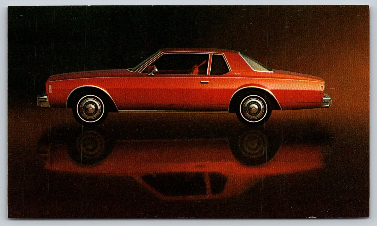 Chevrolet Impala Coupe Car Automobile Advertising Postcard PC108
