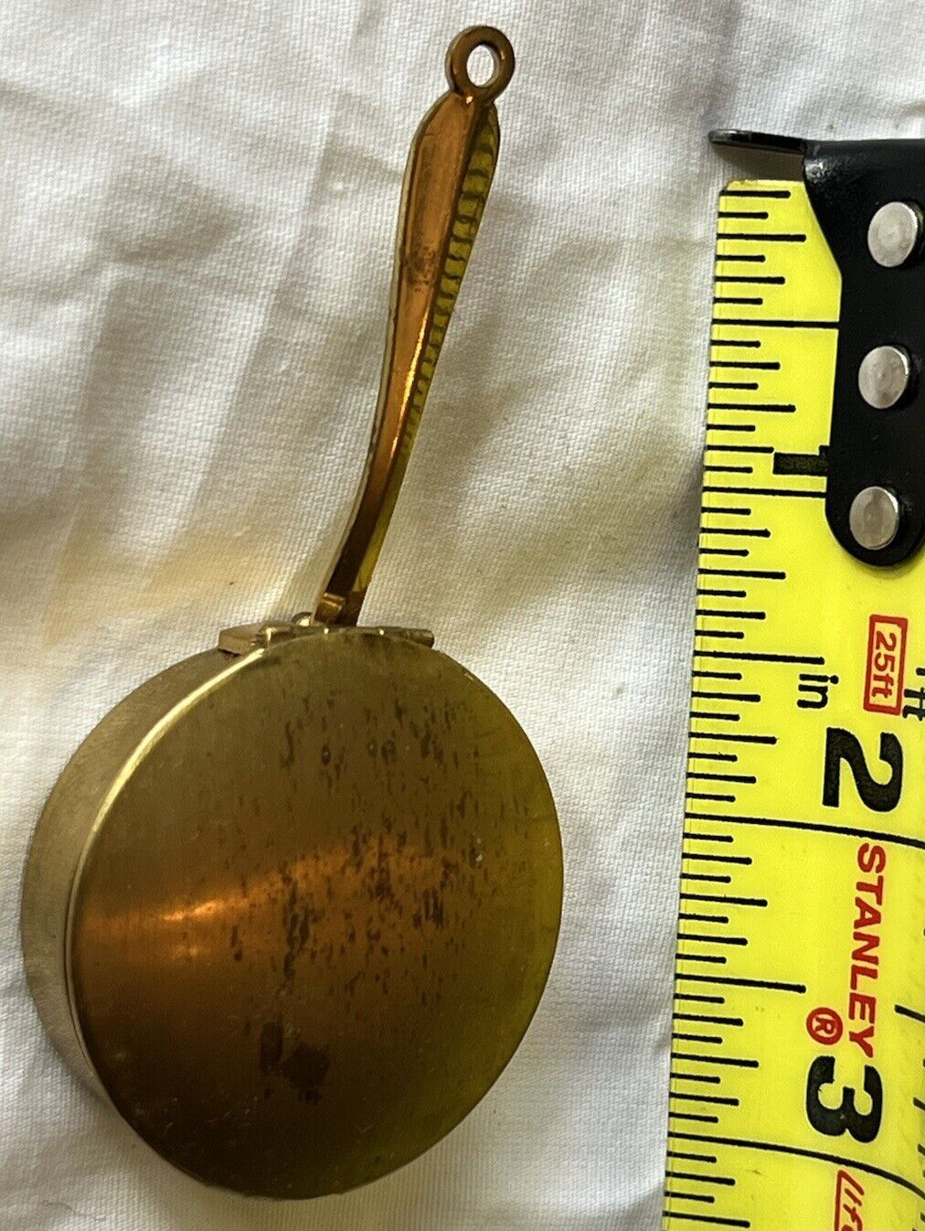 Miniature Gold Colored Metal Silent butler - Pre-owned