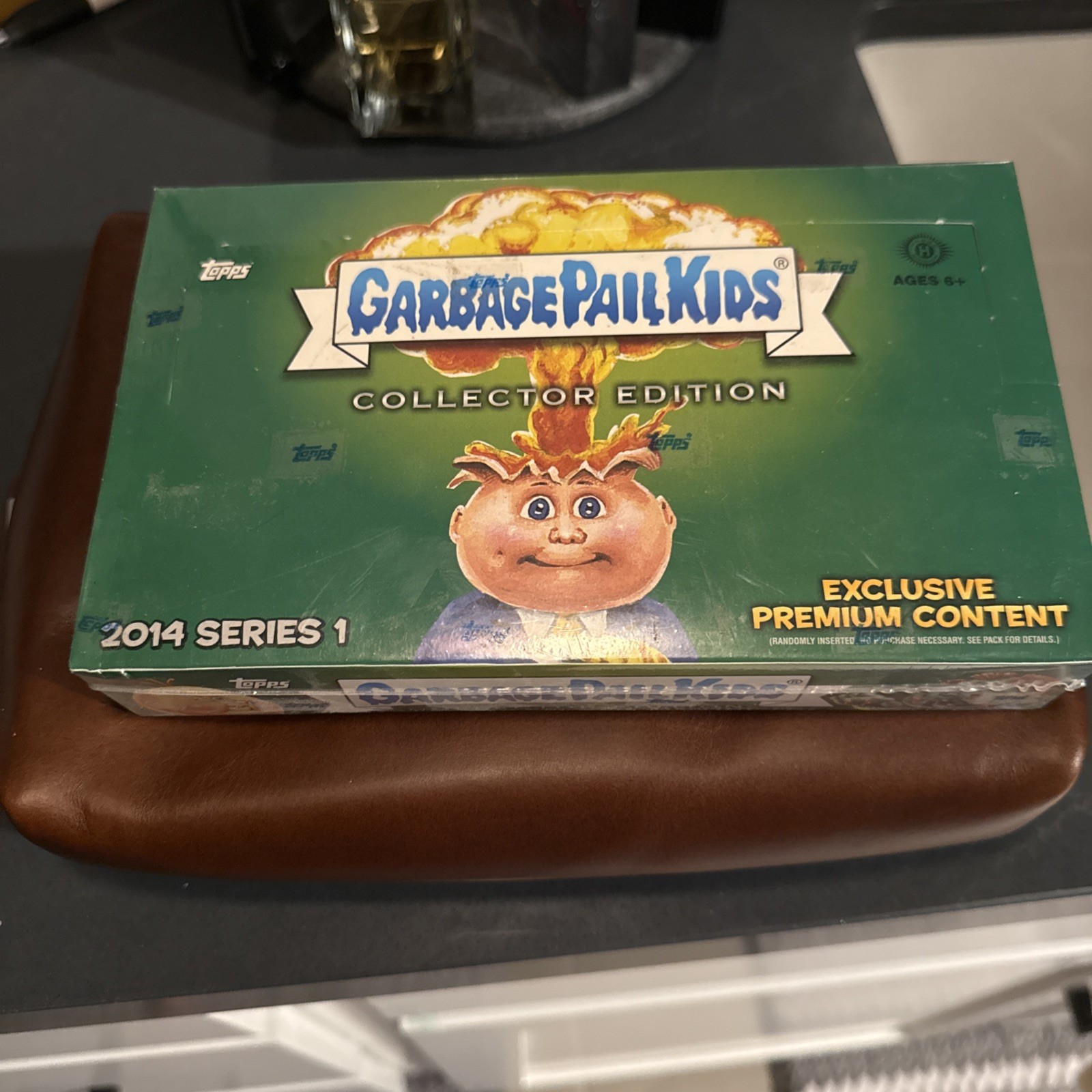 LAST Garbage Pail Kids 2014 Series 1 Factory Sealed Collector Box + Bonus Cards LAST Garbage Pail Kids 2014 Series 1 Factory Sealed Collector Box + Bonus Cards